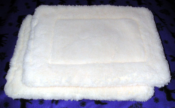 fleece dog crate pads