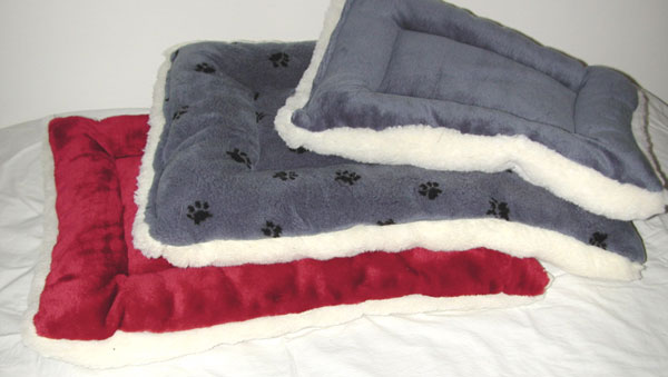 Double Happiness Stuffed Dog Beds