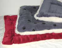 Stuffed Dog Beds and Crate mats